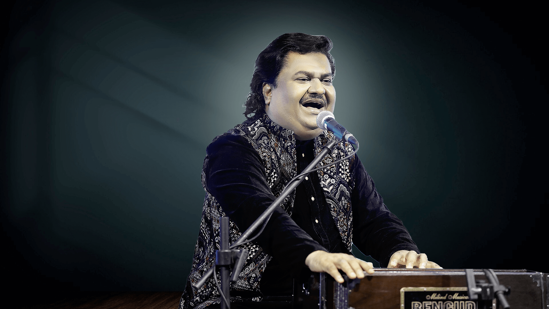 Osman Mir artistic portrait